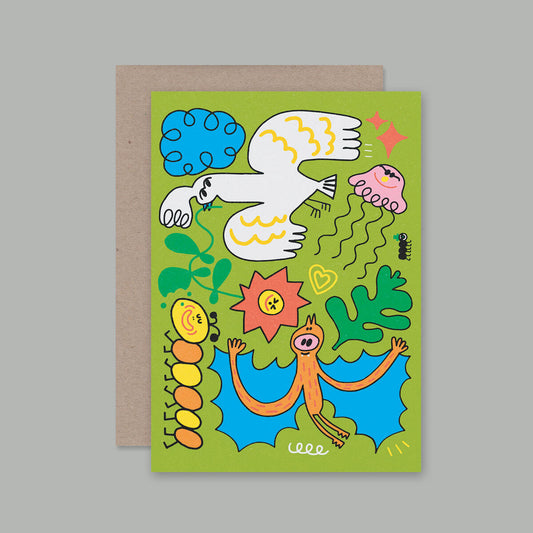 FLAPPIN' HAPPY - CARD