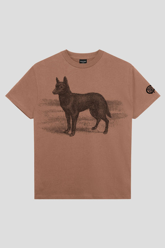 KELPIE TEE (Dusty Brown)