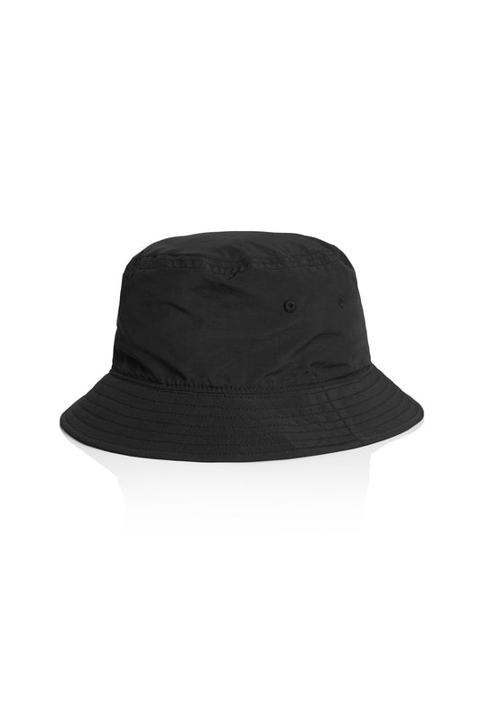 NEIL NYLON BUCKET HAT (Black)