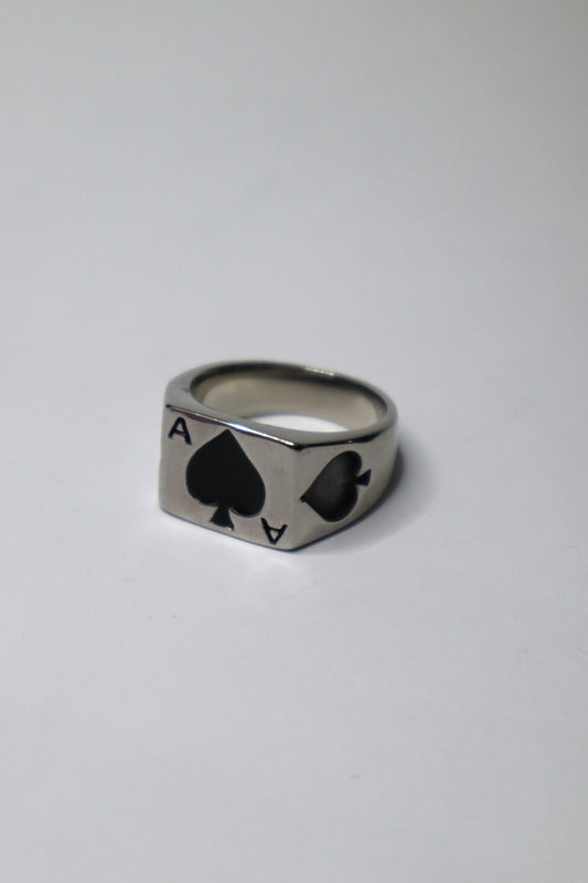 THE ACE OF SPADES RING