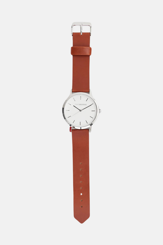 ORIGINAL WATCH (A3 - Polished Steel / Tan)