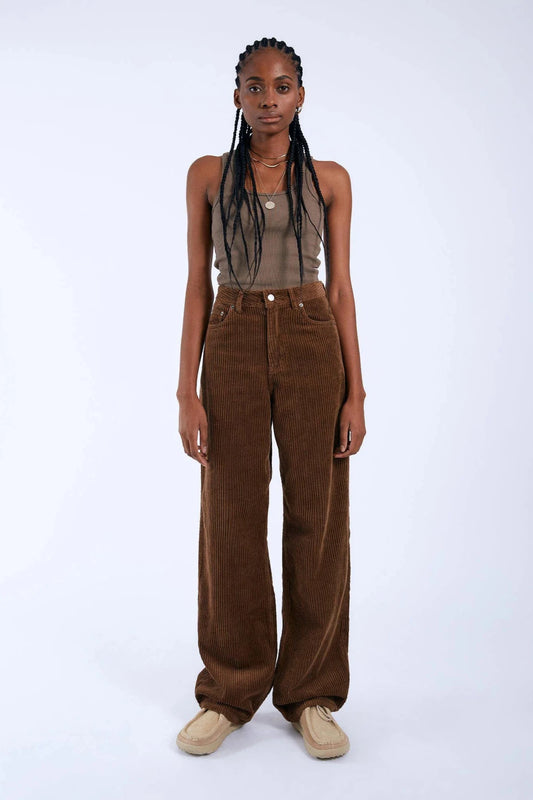 DONNA PANT (Brown Cord)