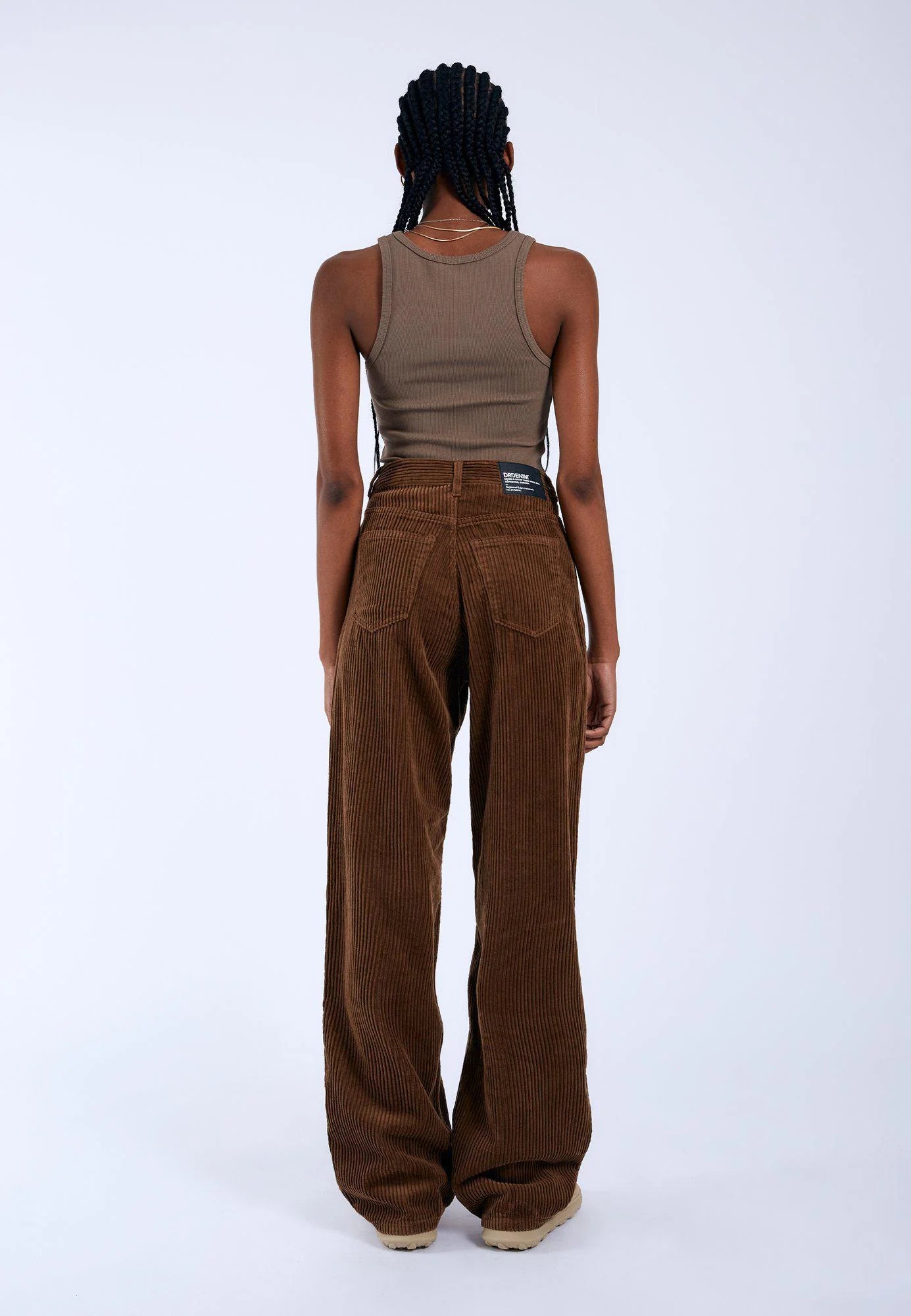 DONNA PANT (Brown Cord)