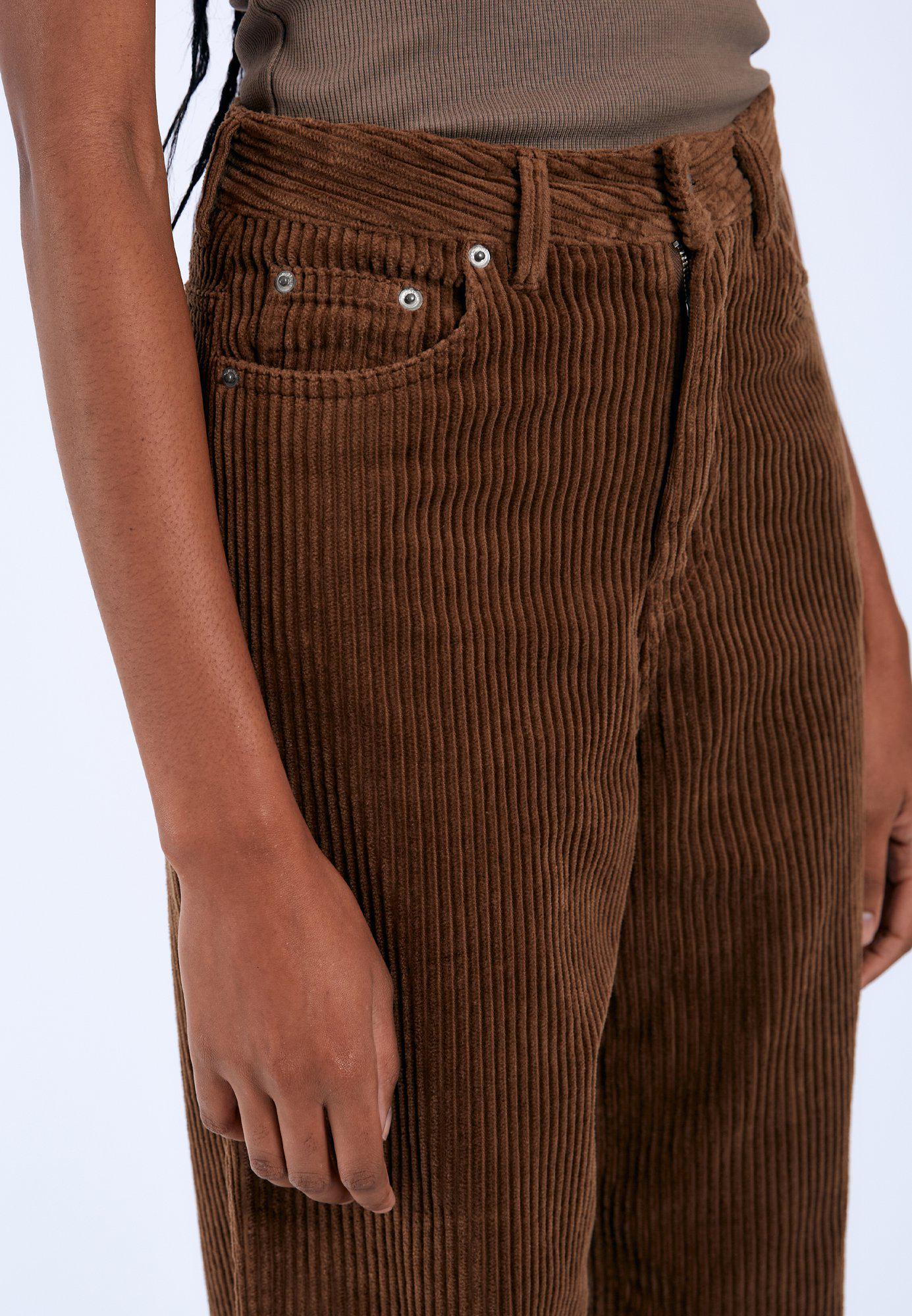 DONNA PANT (Brown Cord)