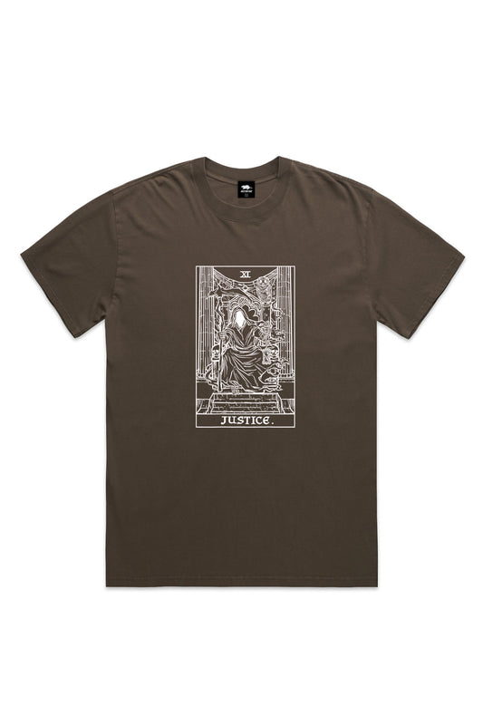 JUSTICE TEE (Fade Choc)