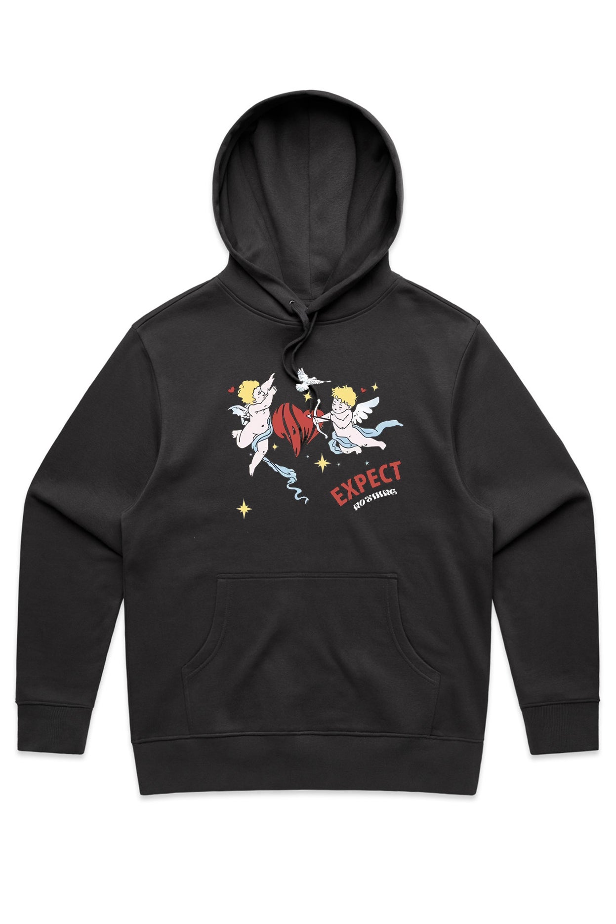 EXPECT NOTHING HOODIE (Fade Black)