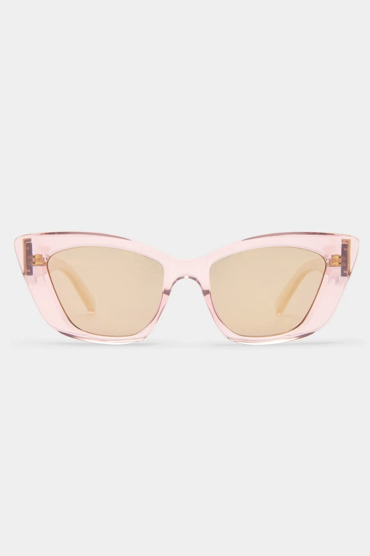 TRANQUIL TURMOIL SUNGLASSES (Rose Quartz)