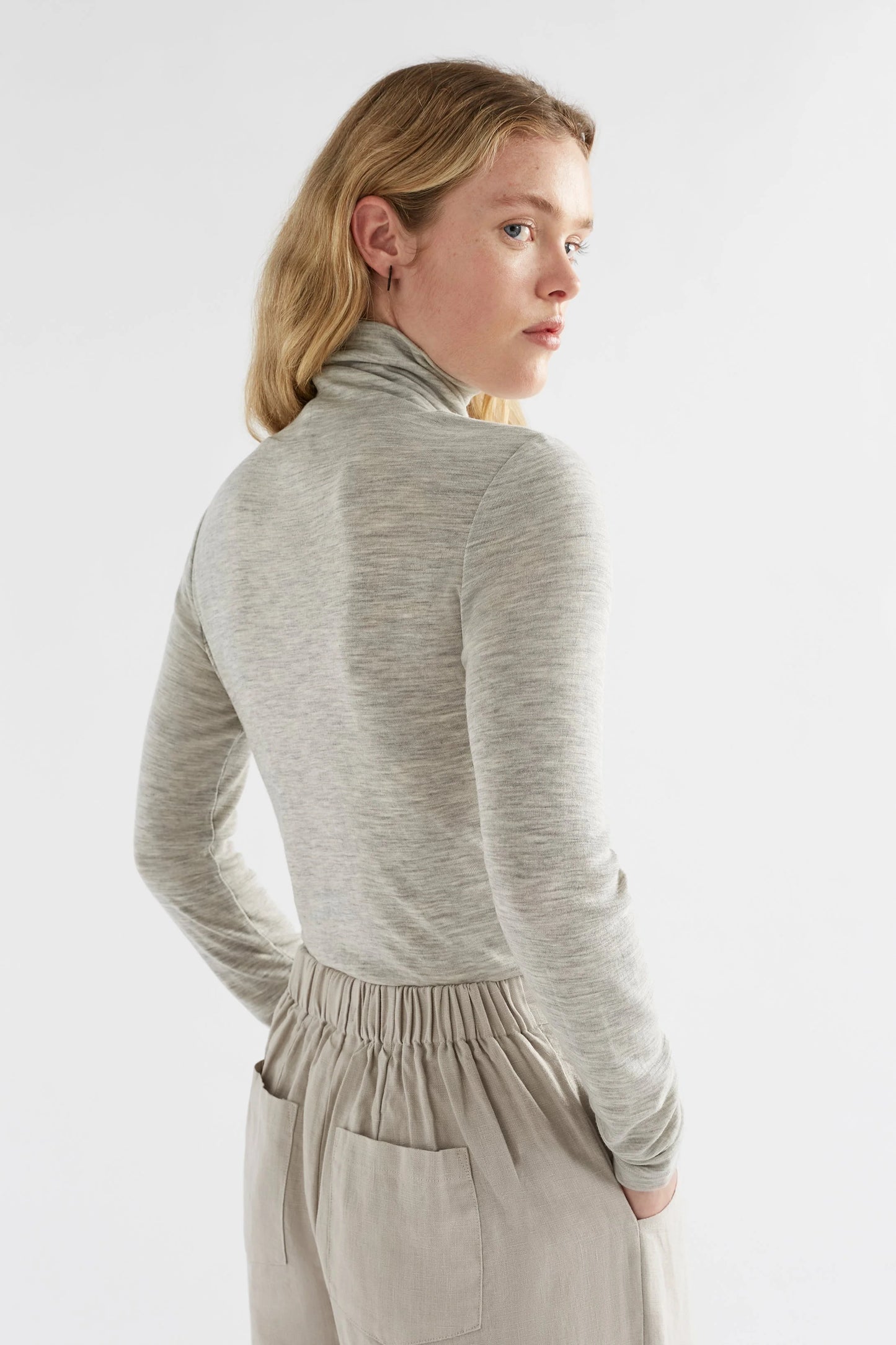 MERINO LS SKIVVY (Grey)