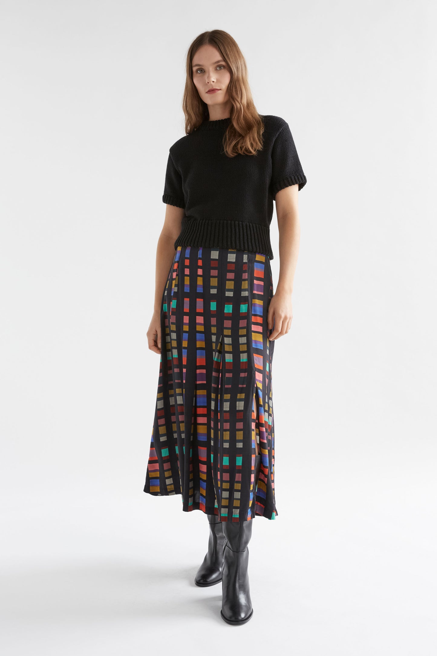 KIRA SKIRT (Tessela print)