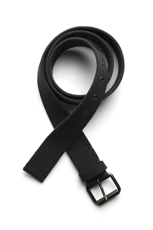 COTTON WEB BELT (Black)