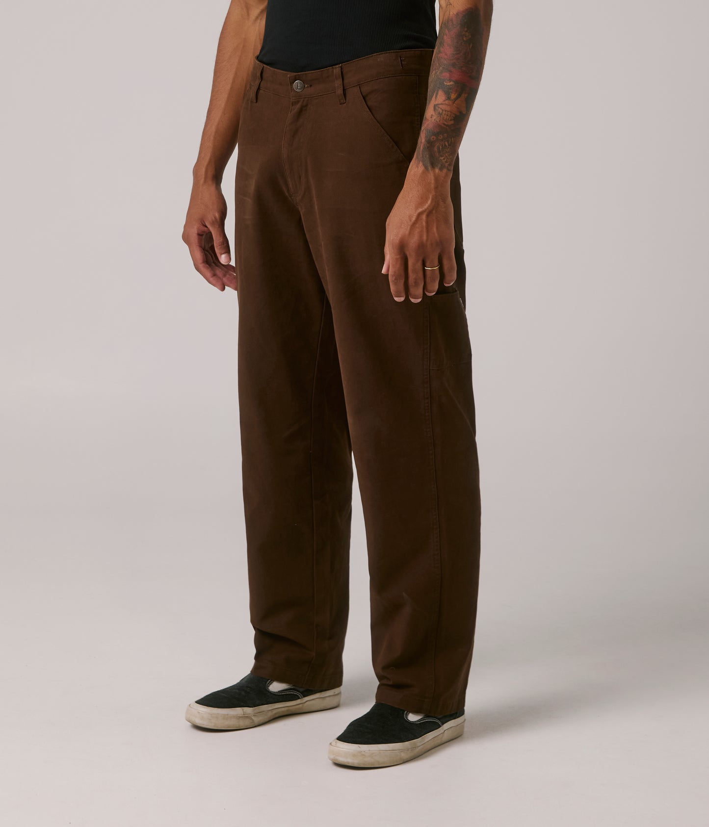 VT CANVAS DISTEND PANTS (Brown)