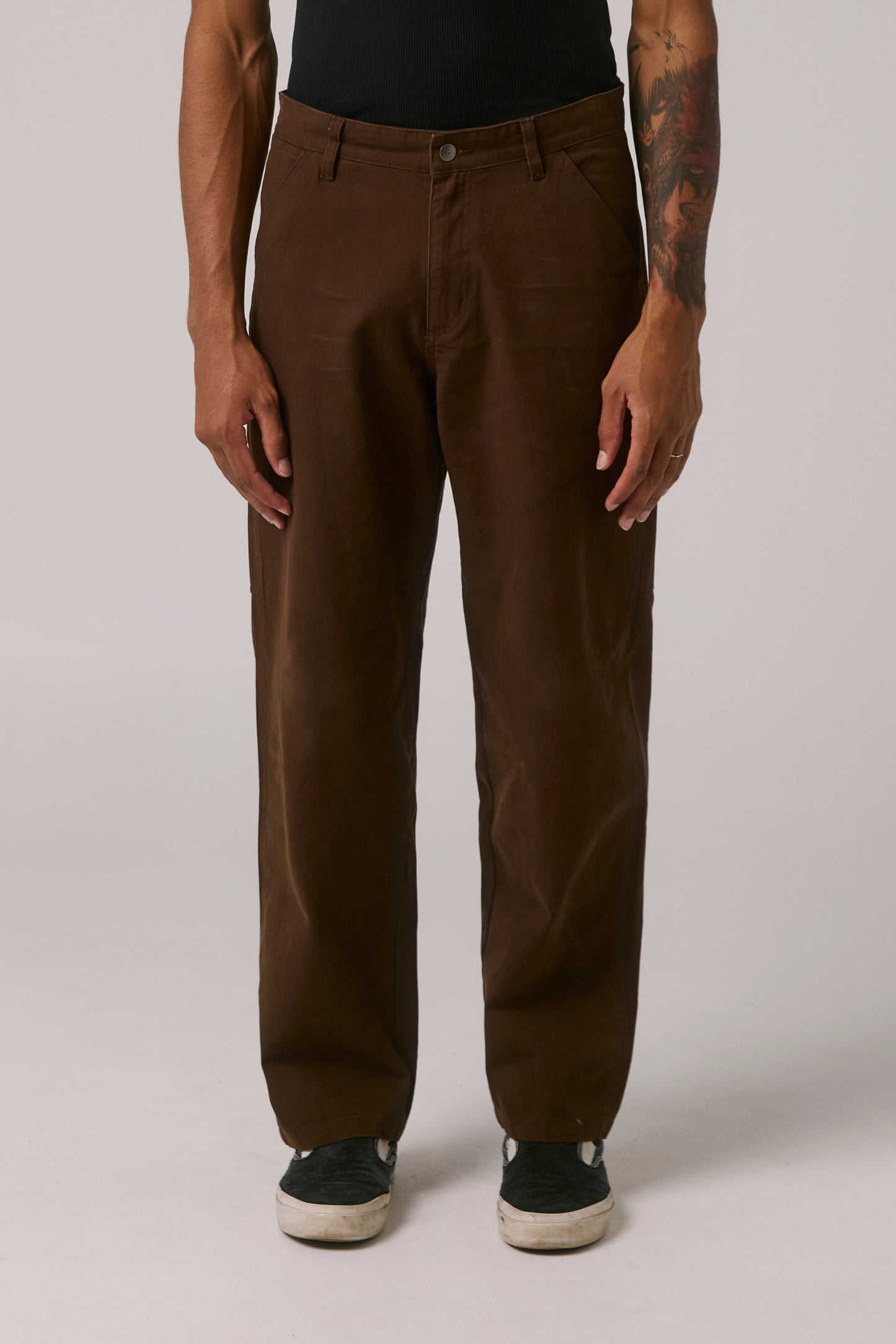 VT CANVAS DISTEND PANTS (Brown)