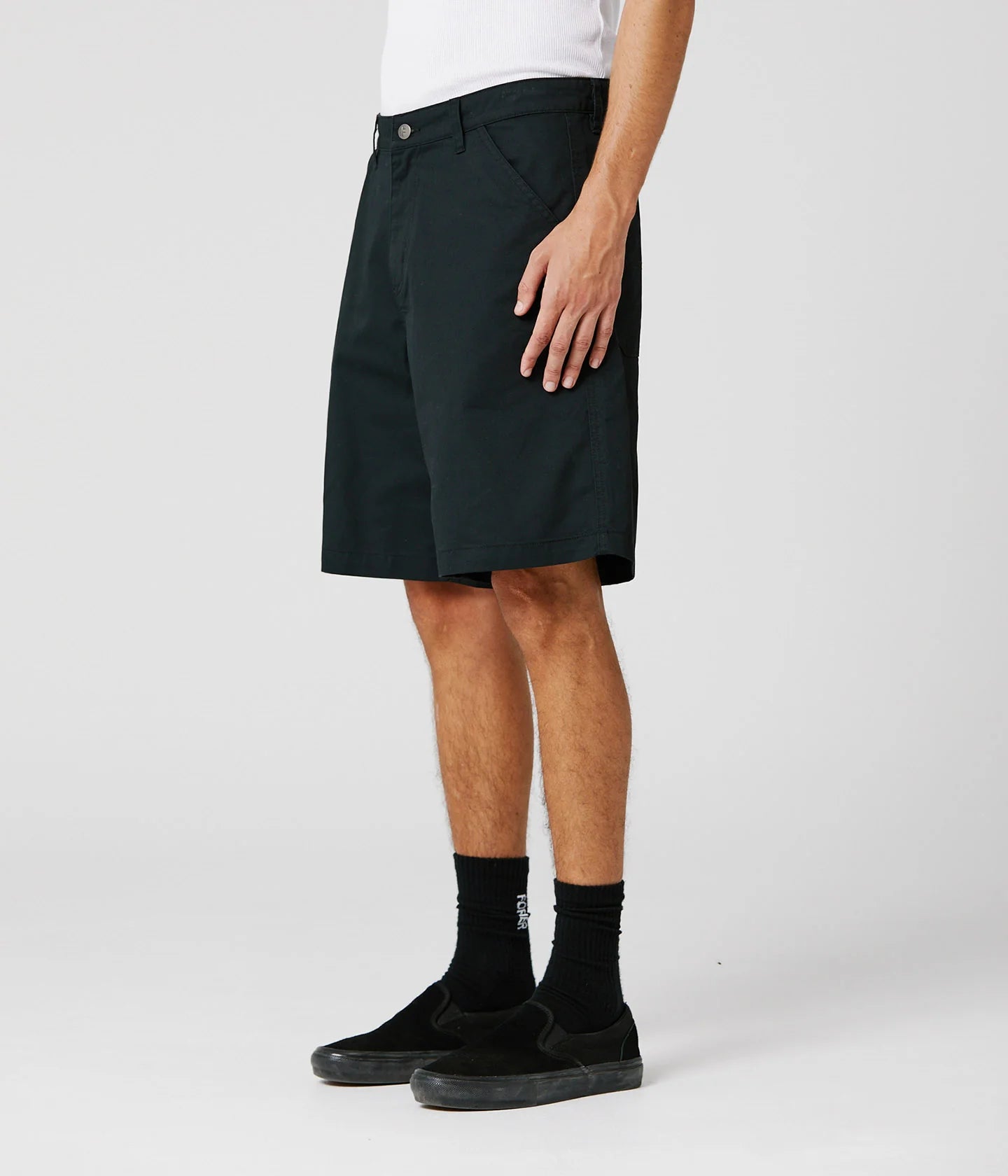 REYNOLDS 21" WALKSHORTS (Black)