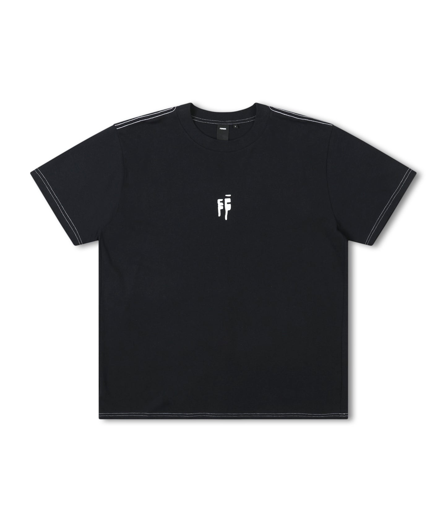 SKEWER OVERSIZED TEE (Black)