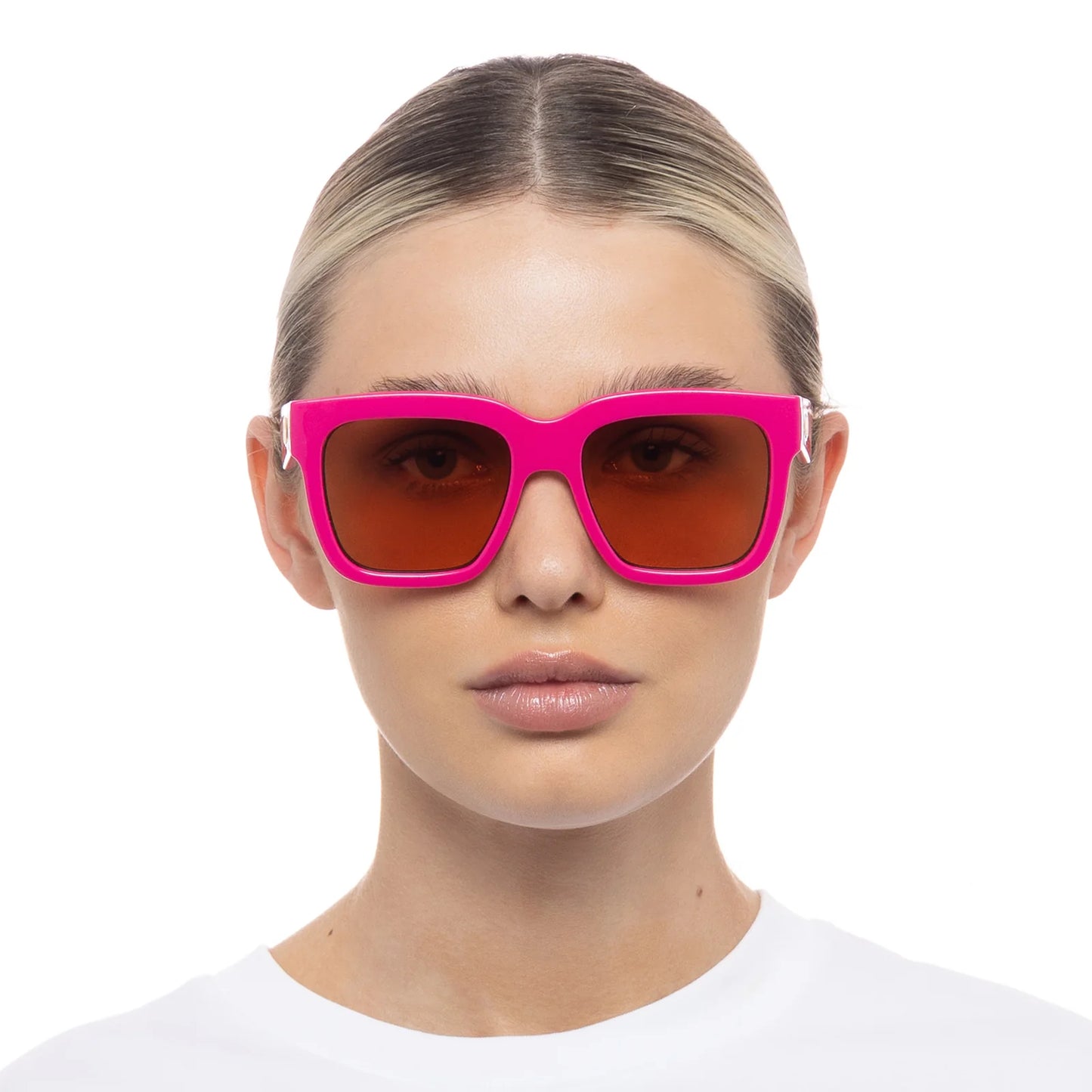 TRADE OFF SUNGLASSES (Hot Pink)