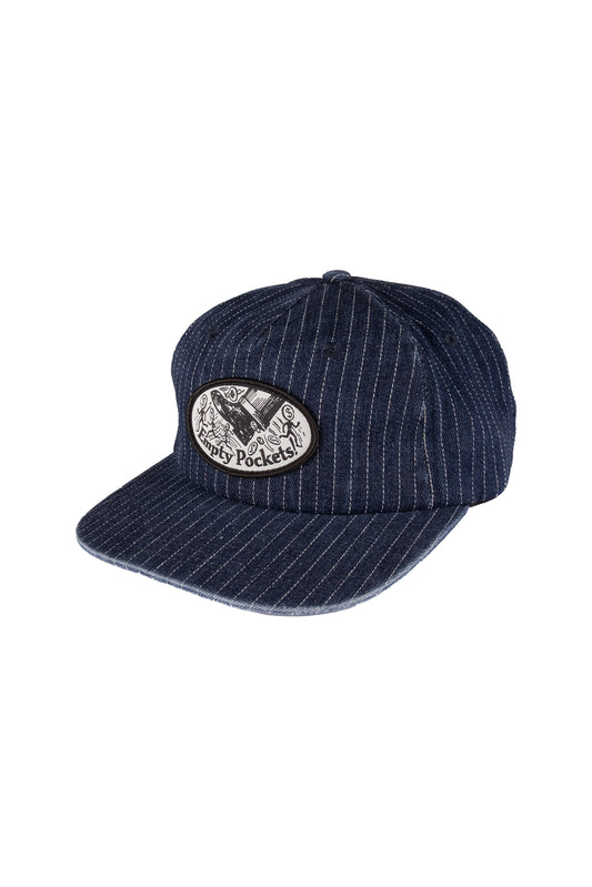 EMPTY POCKETS WORKERS CAP (Dark Indigo)