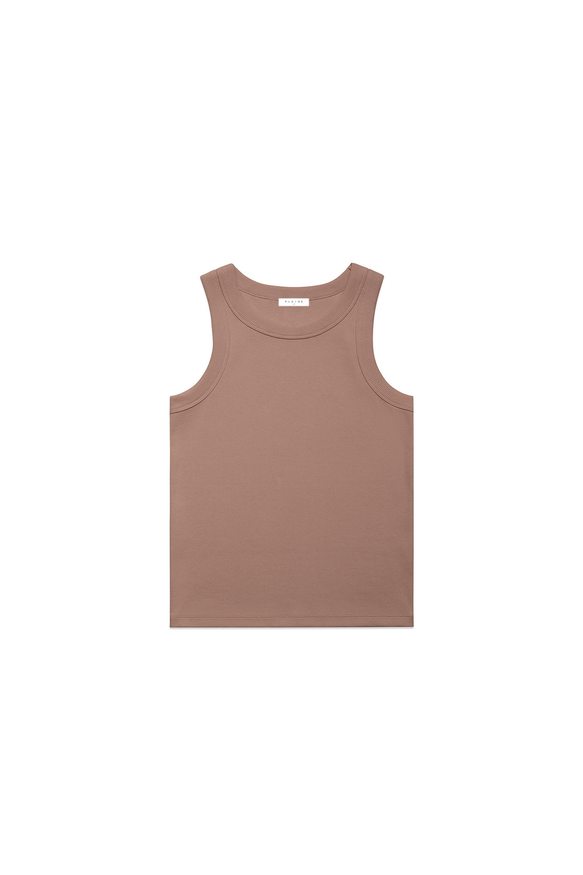 SELMA RIB SINGLET (Fade Pink)