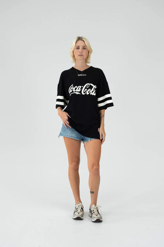 CLASSIC COKE 5 CENT MESH TEE