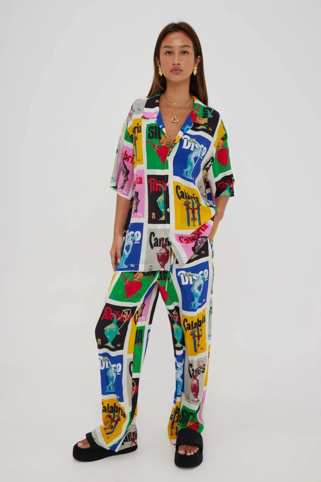 MSG TILE VACAY PANTS