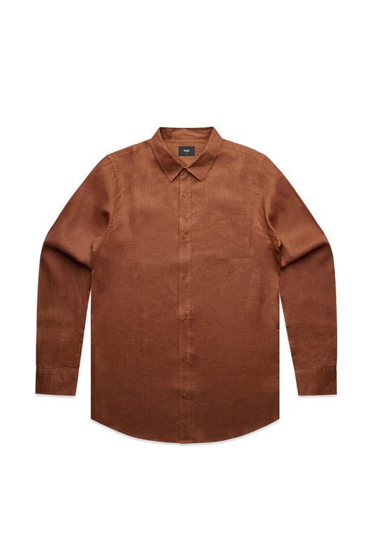 LINEN SHIRT (Clay)