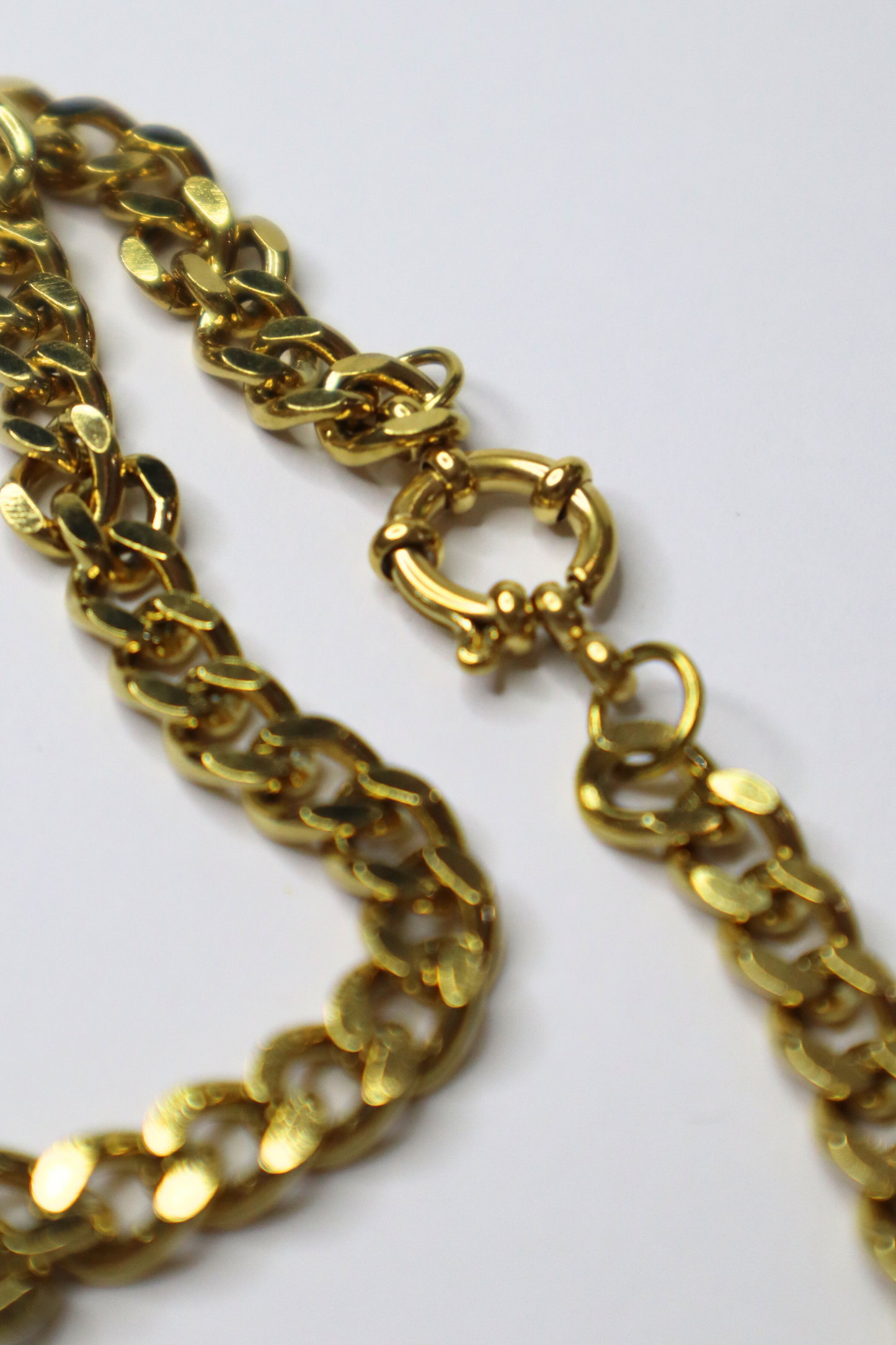 SNAKE GOLD NECKLACE