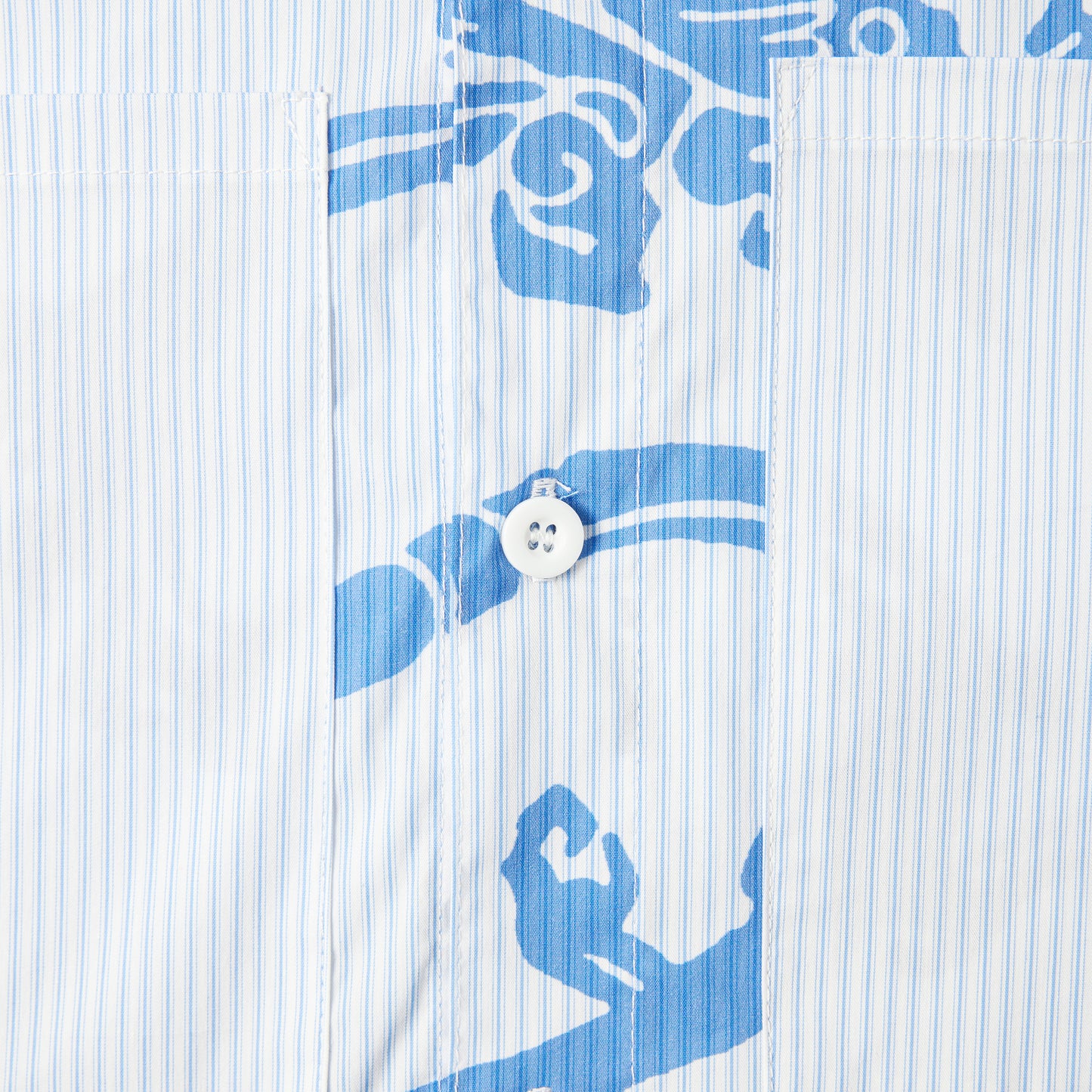 CANTON SS SHIRT (Blu/Whi)