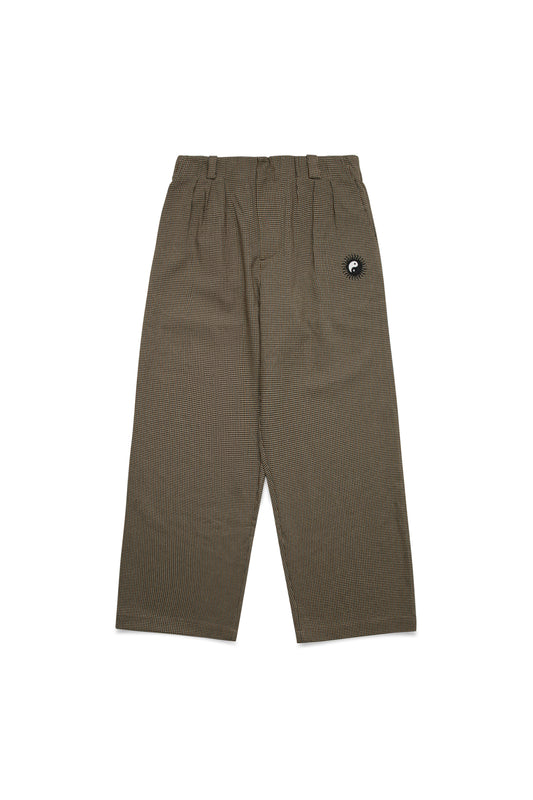 JONAH PLEAT PANTS (Brown)