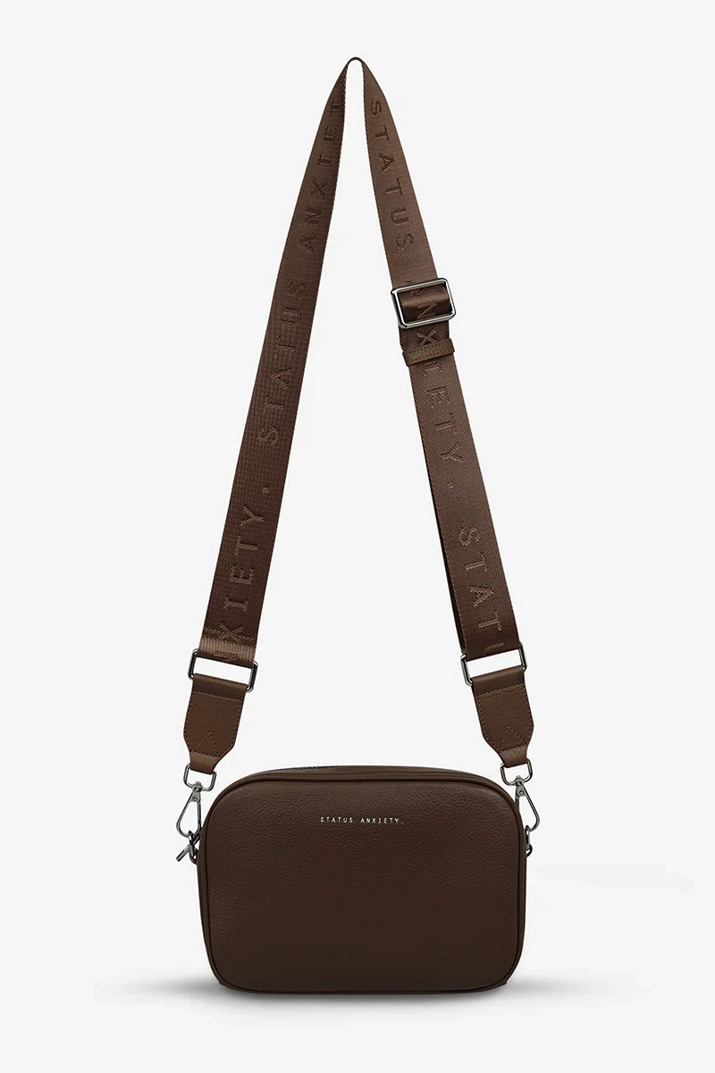 PLUNDER WITH WEB STRAP BAG (Cocoa)