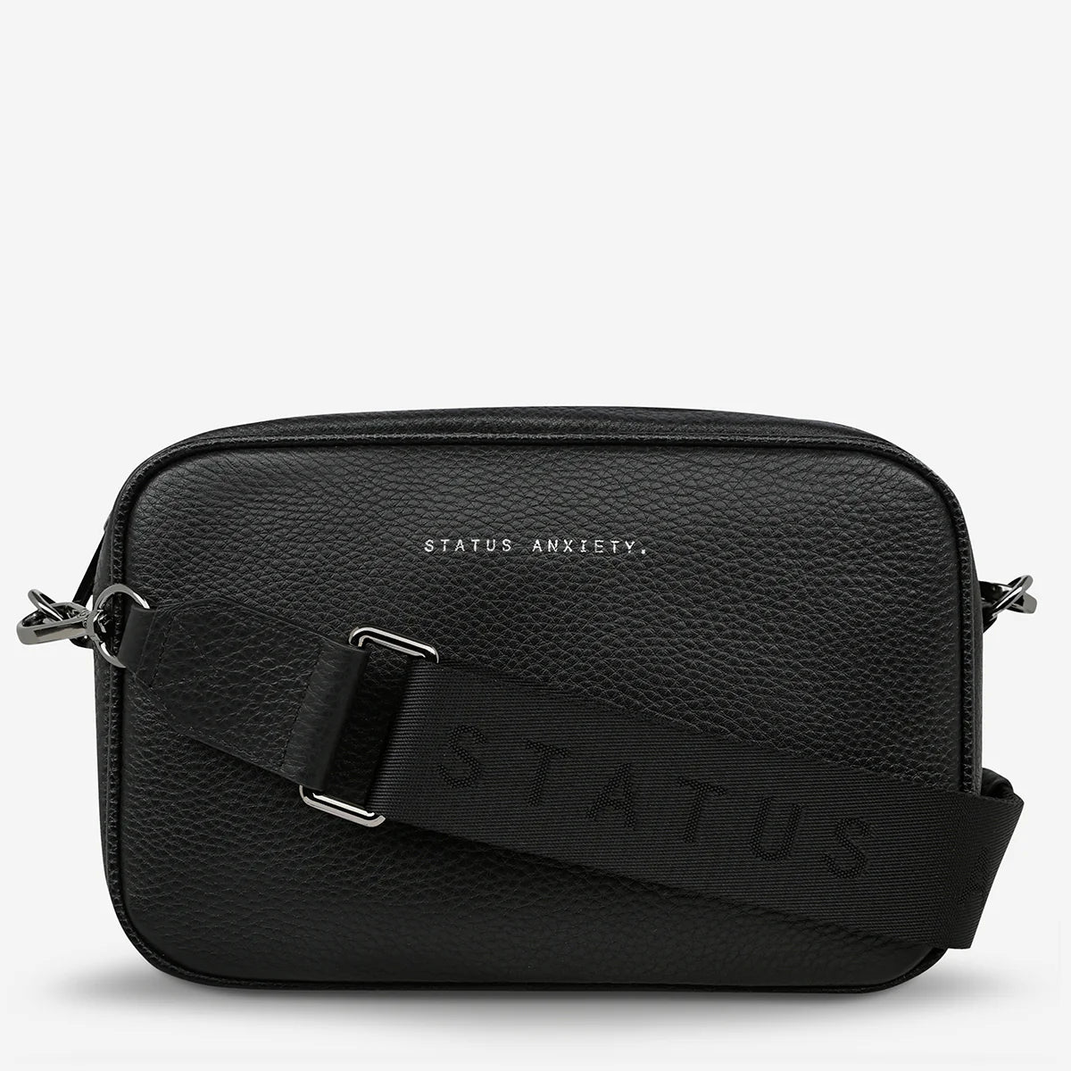 PLUNDER WITH WEB STRAP BAG (Black)