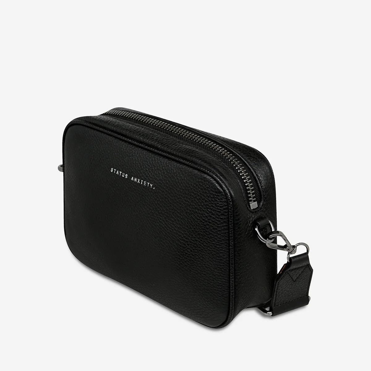 PLUNDER WITH WEB STRAP BAG (Black)