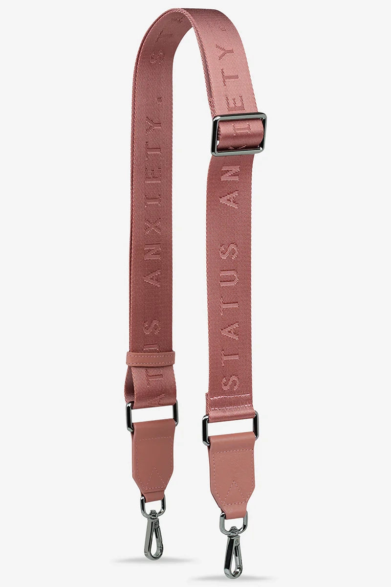 WEB STRAP MEDIUM (Dusty Rose)